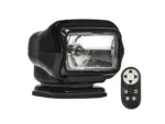 Golight Stryker ST Series Permanent Mount Black Halogen w/Wireless Handheld Remote