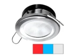 i2Systems Apeiron A1120 Spring Mount Light - Round - Red, Cool White & Blue - Brushed Nickel