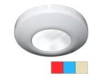 i2Systems Profile P1120 Tri-Light Surface Light - Red, Warm White & Blue - White Finish