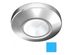i2Systems Profile P1100 1.5W Surface Mount Light - Blue - Chrome Finish