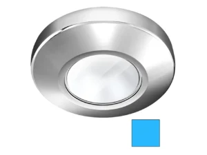 i2Systems Profile P1100 1.5W Surface Mount Light - Blue - Chrome Finish