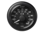 Veratron 52MM (2-1/16") ViewLine Battery Status Gauge -150/+150AMP - Black Dial & Bezel