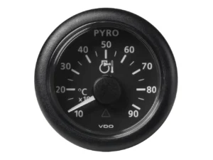Veratron 52 MM (2-1/16") ViewLine Pyrometer - 100°C to 900°C - Black Dial & Bezel
