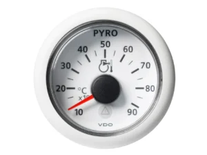 Veratron 52 MM (2-1/16") ViewLine Pyrometer - 100° to 900°C - White Dial & Bezel