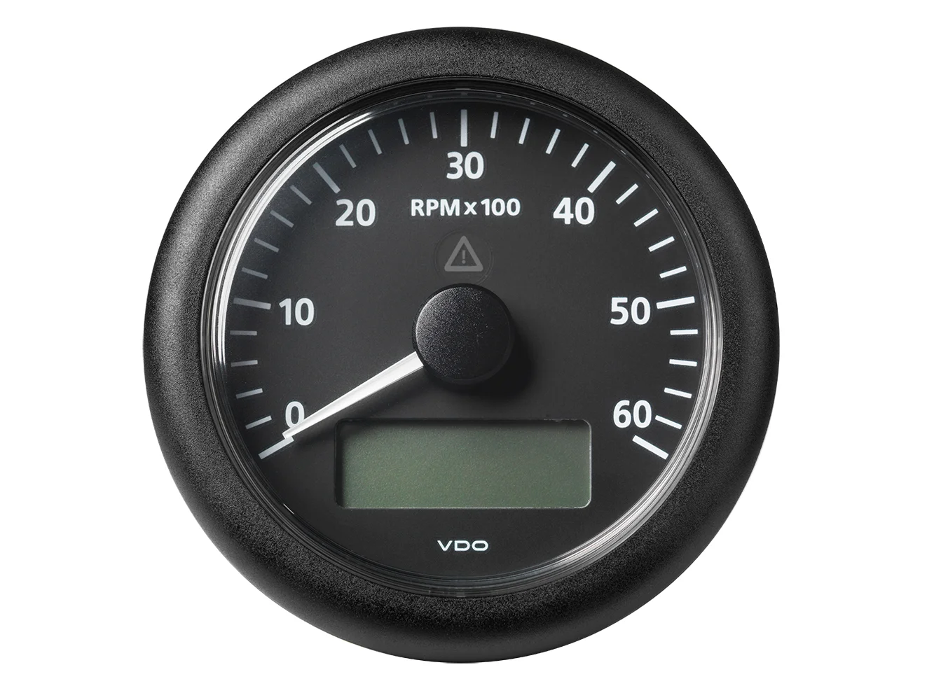 Veratron 3-3/8" (85MM) ViewLine Tachometer w/Multi-Function Display - 0 to 6000 RPM - Black Dial & Bezel