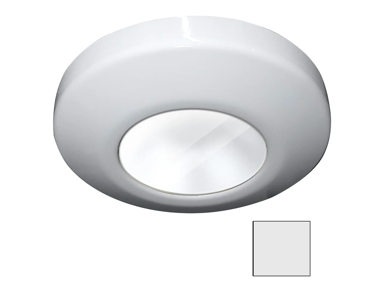 i2Systems Profile P1101 2.5W Surface Mount Light - Cool White - White Finish