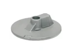 Tecnoseal Mercury/Mercruiser Zinc Flat Trim Tab Anode - No Threads