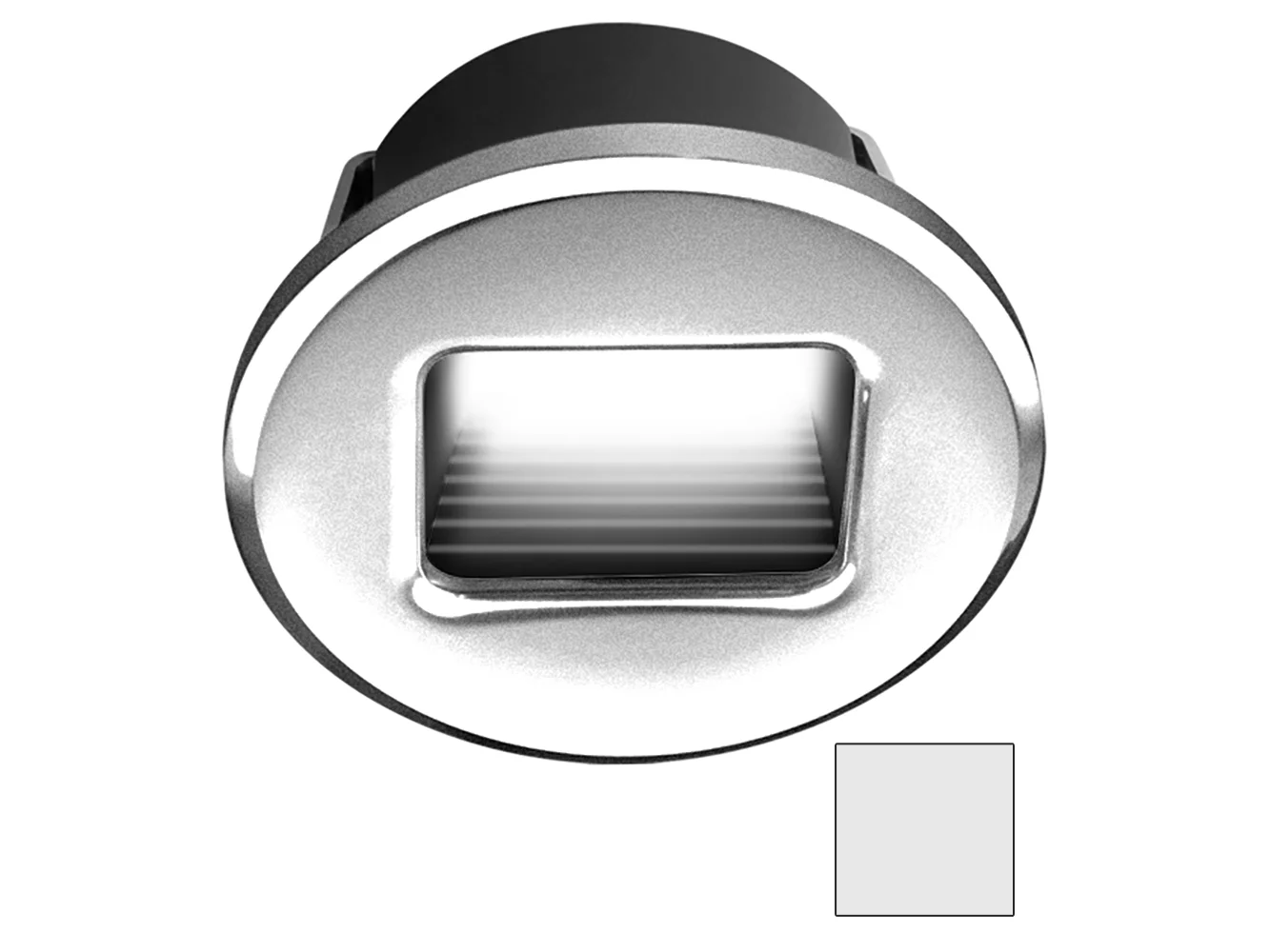 i2Systems Ember E1150Z Snap-In - Brushed Nickel - Round - Cool White Light