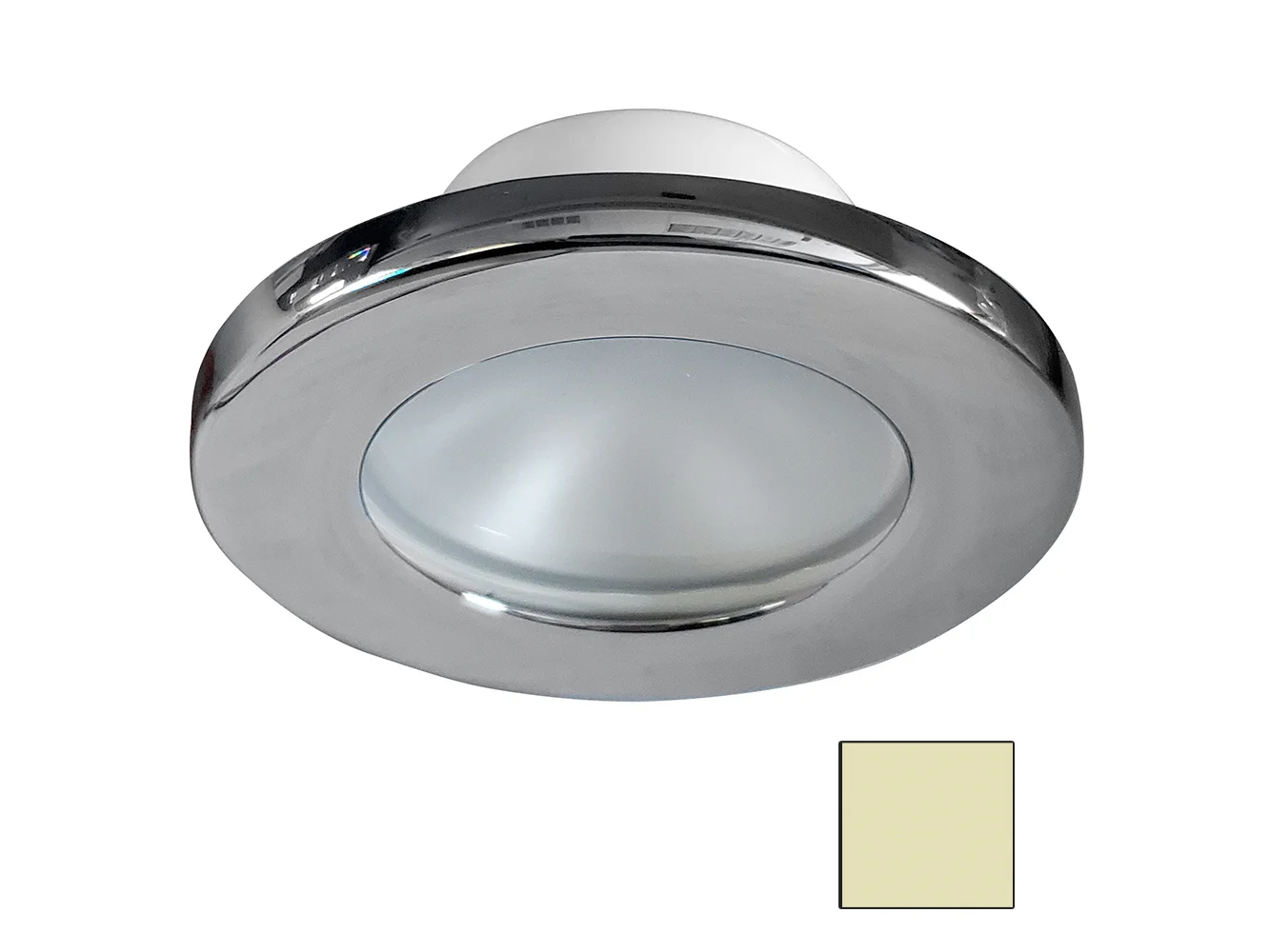 i2Systems Apeiron A3101Z 2.5W Screw Mount Light - Warm White - Polished Chrome Finish