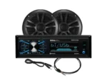Boss Audio MCBK634B.6 Marine Stereo & 6.5" Speaker Kit - Black
