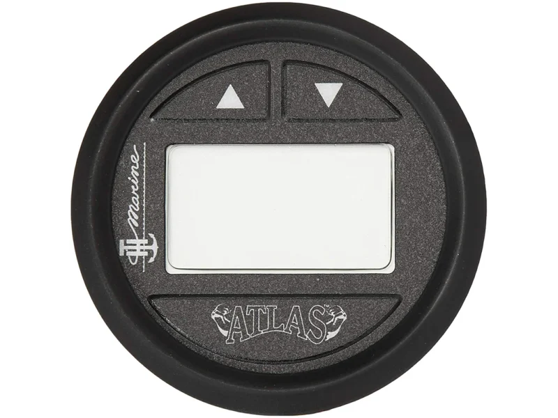 T-H Marine ATLAS™ Hydraulic Gauge Kit f/4" & 8" ATLAS™ Jack Plate - Black Bezel