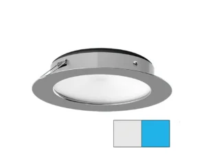 i2Systems Apeiron Pro XL A526 - 6W Spring Mount Light - Cool White/Blue - Polished Chrome Finish