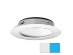 i2Systems Apeiron Pro XL A526 - 6W Spring Mount Light - Cool White/Blue - White Finish
