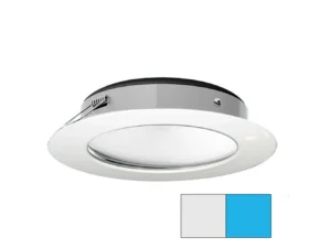 i2Systems Apeiron Pro XL A526 - 6W Spring Mount Light - Cool White/Blue - White Finish