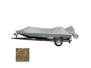 Carver Performance Poly-Guard Styled-to-Fit Boat Cover f/16.5' Jon Style Bass Boats - Shadow Grass