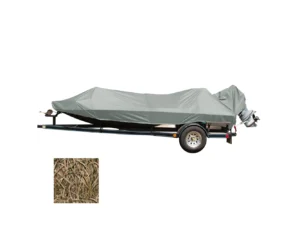Carver Performance Poly-Guard Styled-to-Fit Boat Cover f/18.5' Jon Style Bass Boats - Shadow Grass