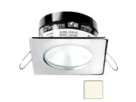 i2Systems Apeiron A503 3W Spring Mount Light - Square/Round - Neutral White - Polished Chrome Finish