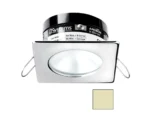 i2Systems Apeiron A503 3W Spring Mount Light - Square/Round - Warm White - Polished Chrome Finish