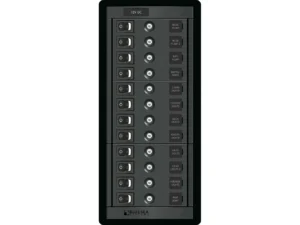 Blue Sea 1461 12 Position Circuit Breaker Panel - 12V - 120A
