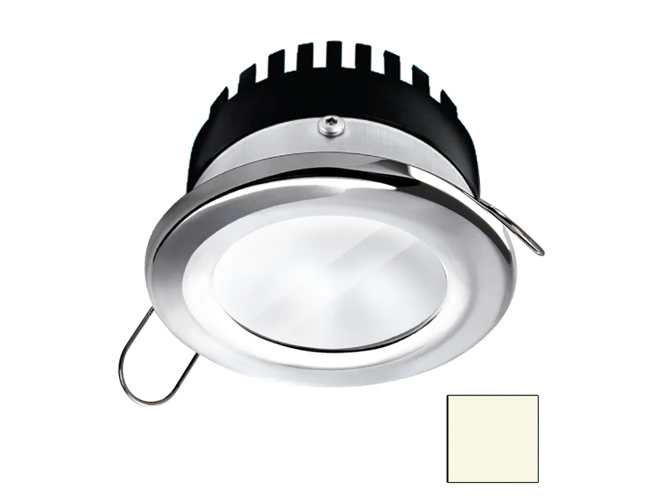 i2Systems Apeiron A506 6W Spring Mount Light - Round - Neutral White - Polished Chrome Finish