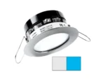 i2Systems Apeiron PRO A503 - 3W Spring Mount Light - Round - Cool White & Blue - Brushed Nickel Finish