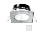 i2Systems Apeiron PRO A503 - 3W Spring Mount Light - Square/Round - Cool White - Brushed Nickel Finish