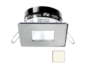i2Systems Apeiron PRO A503 - 3W Spring Mount Light - Square/Square - Neutral White - Brushed Nickel Finish