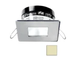 i2Systems Apeiron PRO A503 - 3W Spring Mount Light - Square/Square - Warm White - Brushed Nickel Finish