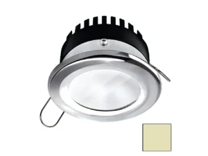 i2Systems Apeiron PRO A506 - 6W Spring Mount Light - Round - Warm White - Brushed Nickel Finish