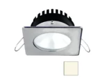 i2Systems Apeiron PRO A506 - 6W Spring Mount Light - Square/Round - Neutral White - Brushed Nickel Finish