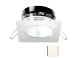 i2Systems Apeiron PRO A503 - 3W Spring Mount Light - Square/Round - Neutral White - White Finish