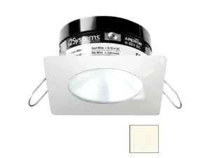 i2Systems Apeiron PRO A503 - 3W Spring Mount Light - Square/Round - Neutral White - White Finish