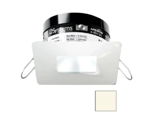 i2Systems Apeiron PRO A503 - 3W Spring Mount Light - Square/Square - Neutral White - White Finish