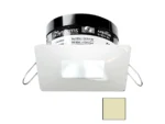 i2Systems Apeiron PRO A503 - 3W Spring Mount Light - Square/Square - Warm White - White Finish