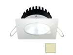 i2Systems Apeiron PRO A506 - 6W Spring Mount Light - Square/Round - Warm White - White Finish