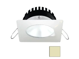 i2Systems Apeiron PRO A506 - 6W Spring Mount Light - Square/Round - Warm White - White Finish
