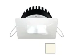 i2Systems Apeiron PRO A506 - 6W Spring Mount Light - Square/Square - Neutral White - White Finish