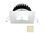 i2Systems Apeiron PRO A506 - 6W Spring Mount Light - Square/Square - Warm White White - White Finish