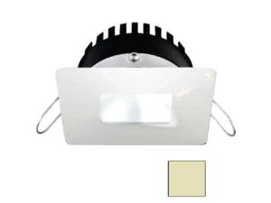 i2Systems Apeiron PRO A506 - 6W Spring Mount Light - Square/Square - Warm White White - White Finish