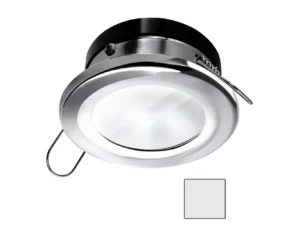 i2Systems Apeiron A1110Z - 4.5W Spring Mount Light - Round - Cool White - Chrome Finish