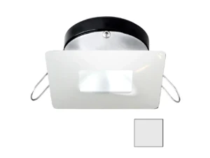 i2Systems Apeiron A1110Z - 4.5W Spring Mount Light - Square/Square - Cool White - White Finish