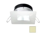 i2Systems Apeiron A1110Z - 4.5W Spring Mount Light - Square/Square - Warm White - White Finish