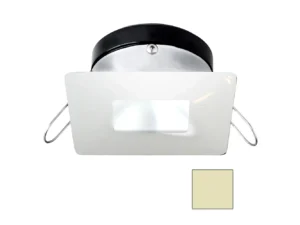 i2Systems Apeiron A1110Z - 4.5W Spring Mount Light - Square/Square - Warm White - White Finish