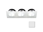 i2Systems Apeiron A1110Z - 4.5W Spring Mount Light - Triple Round - Cool White - White Finish