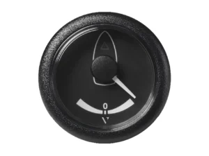 Veratron 52MM (2-1/16") ViewLine Rudder Angle Gauge 40° STB/Port - Black Dial & Bezel