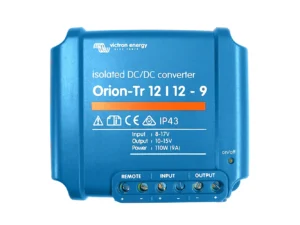Victron Orion-TR DC-DC Converter - 12 VDC to 12 VDC - 9AMP Isolated