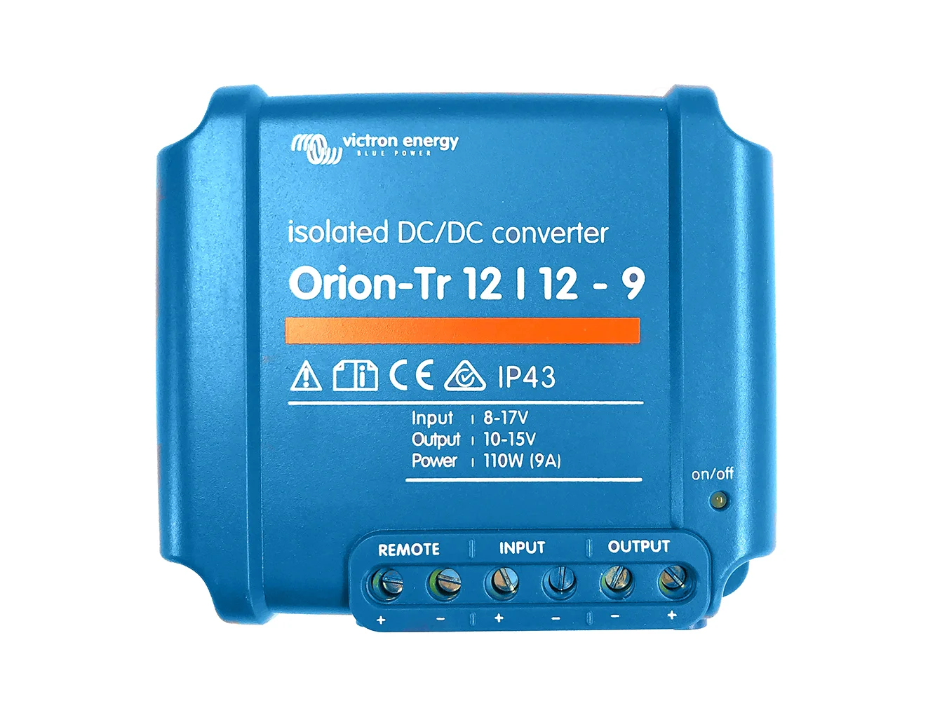 Victron Orion-TR DC-DC Converter - 12 VDC to 12 VDC - 9AMP Isolated