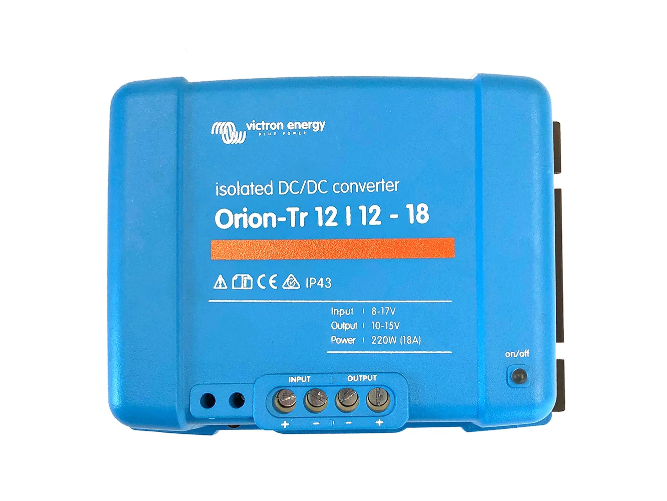 Victron Orion-TR DC-DC Converter - 12 VDC to 12 VDC - 18AMP Isolated