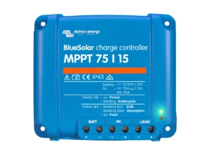 Victron BlueSolar MPPT Charge Controller - 75V - 15AMP - UL Approved