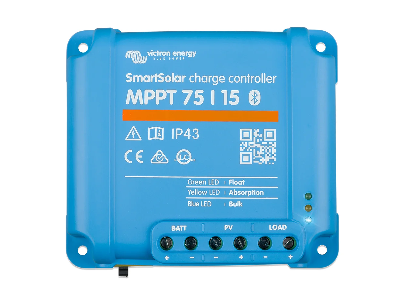 Victron SmartSolar MPPT Solar Charge Controller - 75V - 15Amp - UL Approved